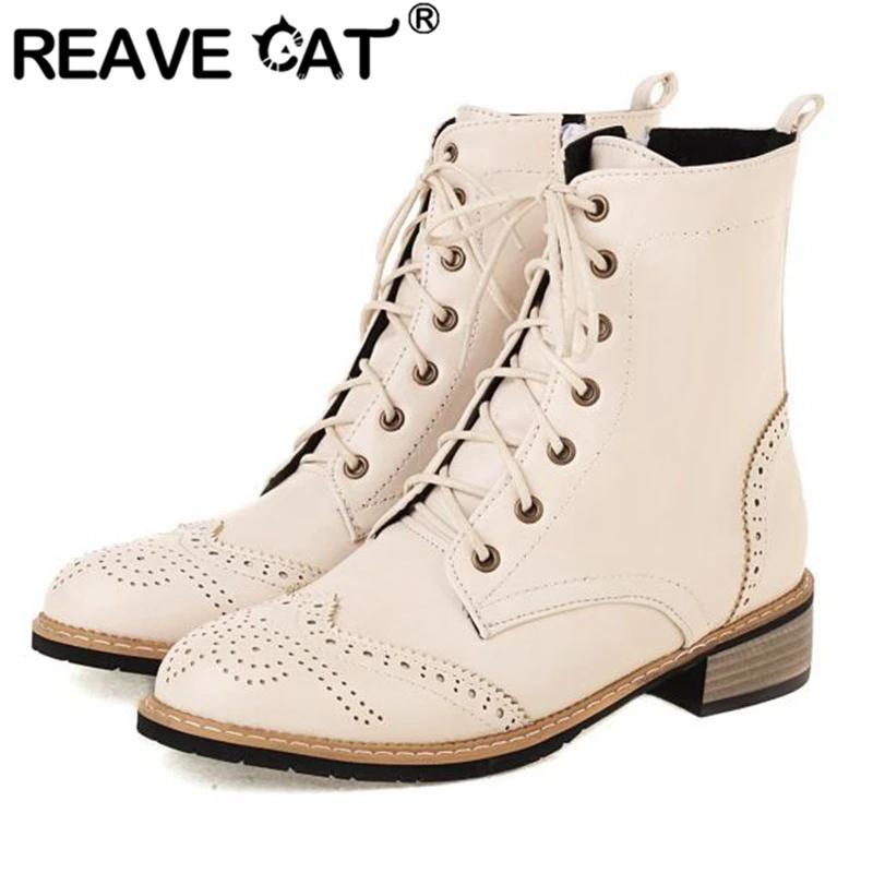 REAVE CAT 2021 New Ankle Boots       ̽   ƿ   32-47 ȭƮ   ܿ S2701